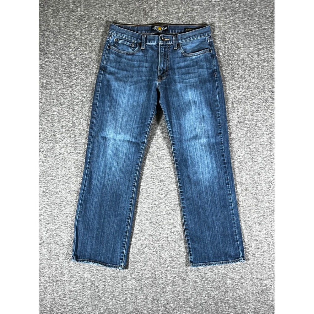 Lucky Brand 361 Vintage Straight Mens Jeans Blue 32x30 Actual (32x28)